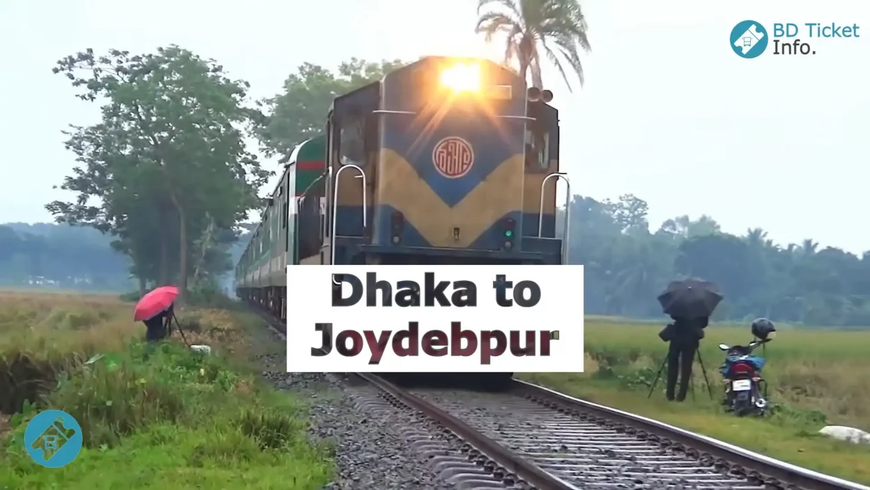 Dhaka to Joydebpur Train Schedule and Ticket Price