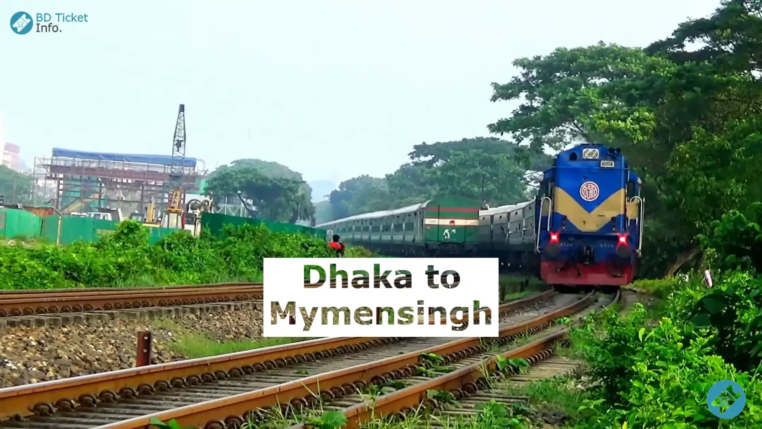 Dhaka to Mymensingh Train Schedule and Ticket Price 2024