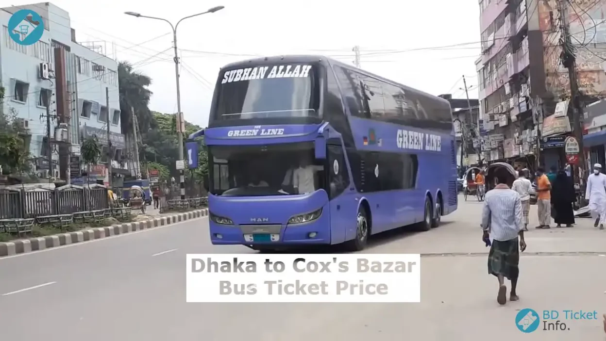 Dhaka to Cox's Bazar Bus Ticket Price