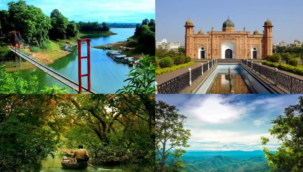 Popular Places in 64 Districts of Bangladesh