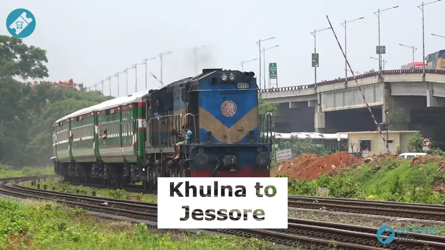 Khulna to Jessore Train Schedule and Ticket Price 2024