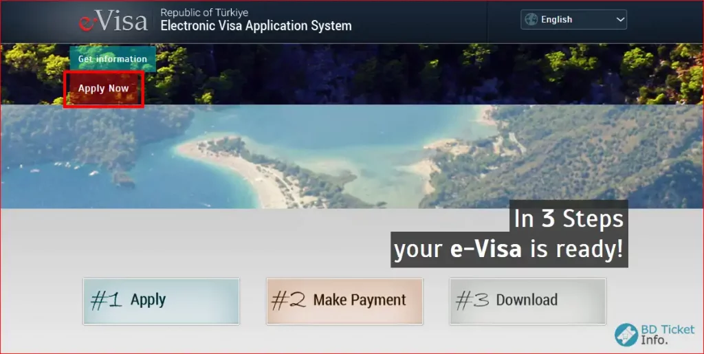 Turkish e-Visa from Bangladesh