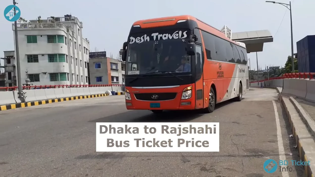 Dhaka to Rajshahi Bus Ticket Price