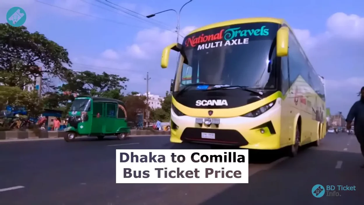 Dhaka to Comilla Bus Ticket Price
