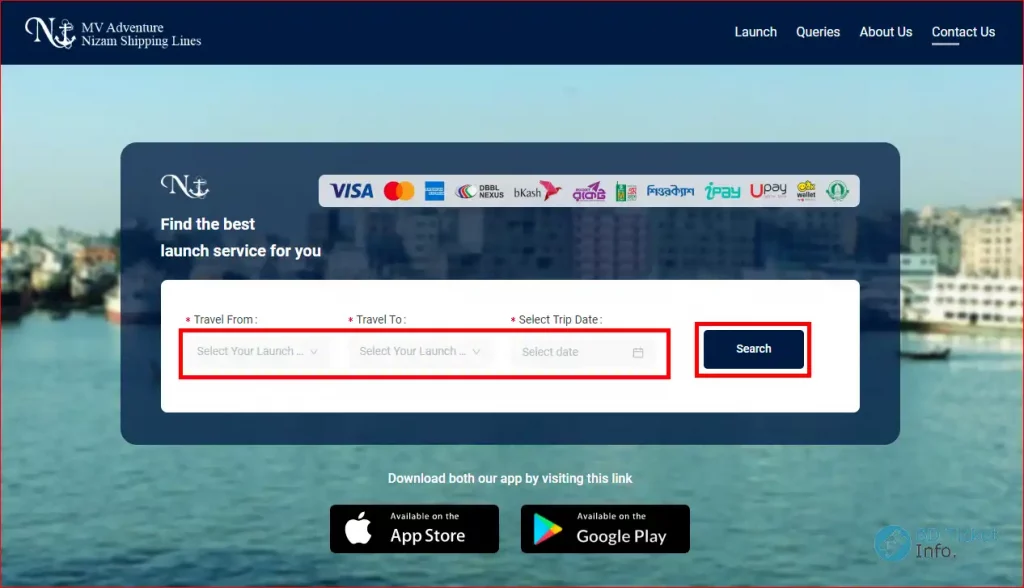 How to Book Adventure 6 Launch Ticket Online