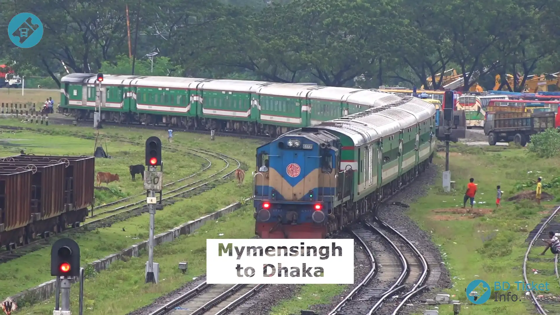 Mymensingh to Dhaka Train Schedule and Ticket Price