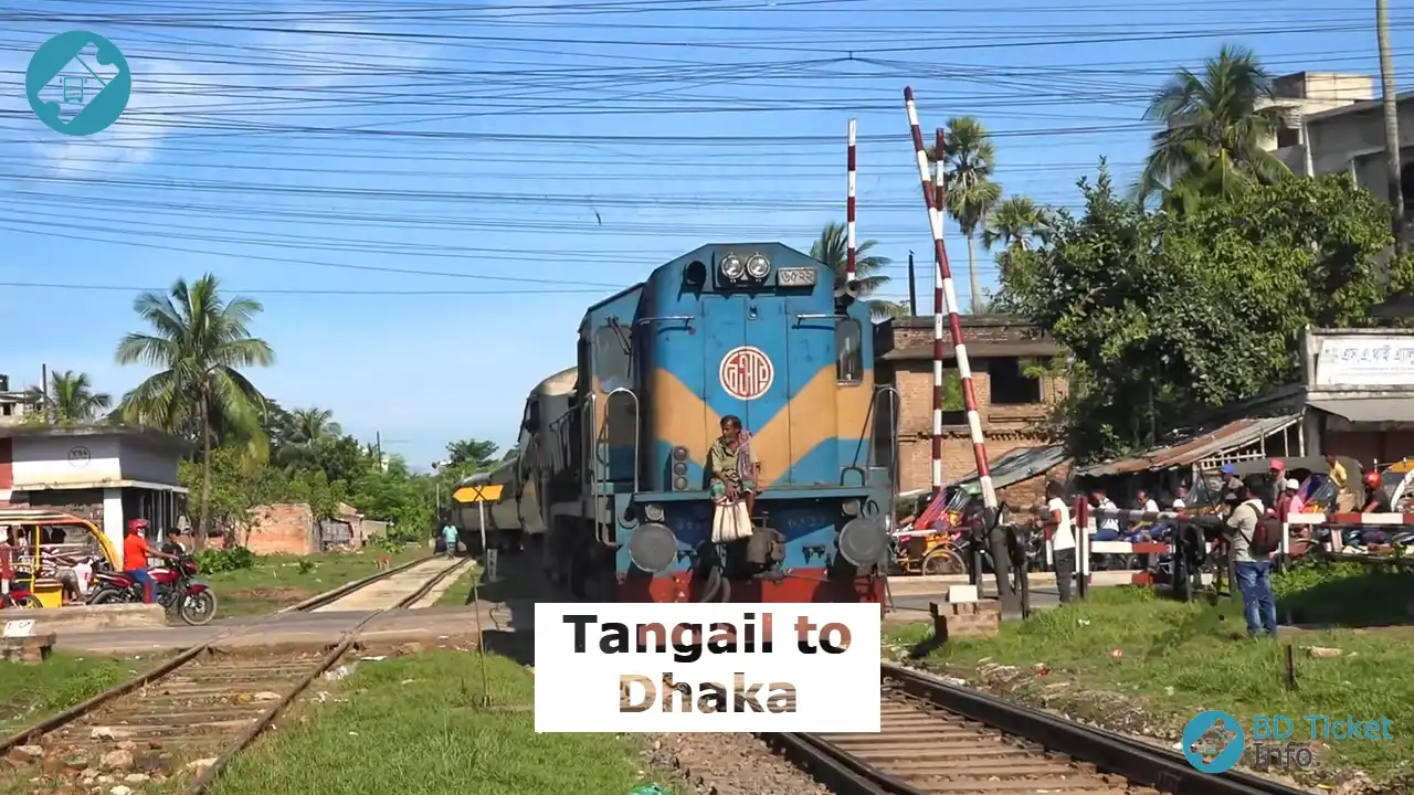 Tangail to Dhaka Train Schedule